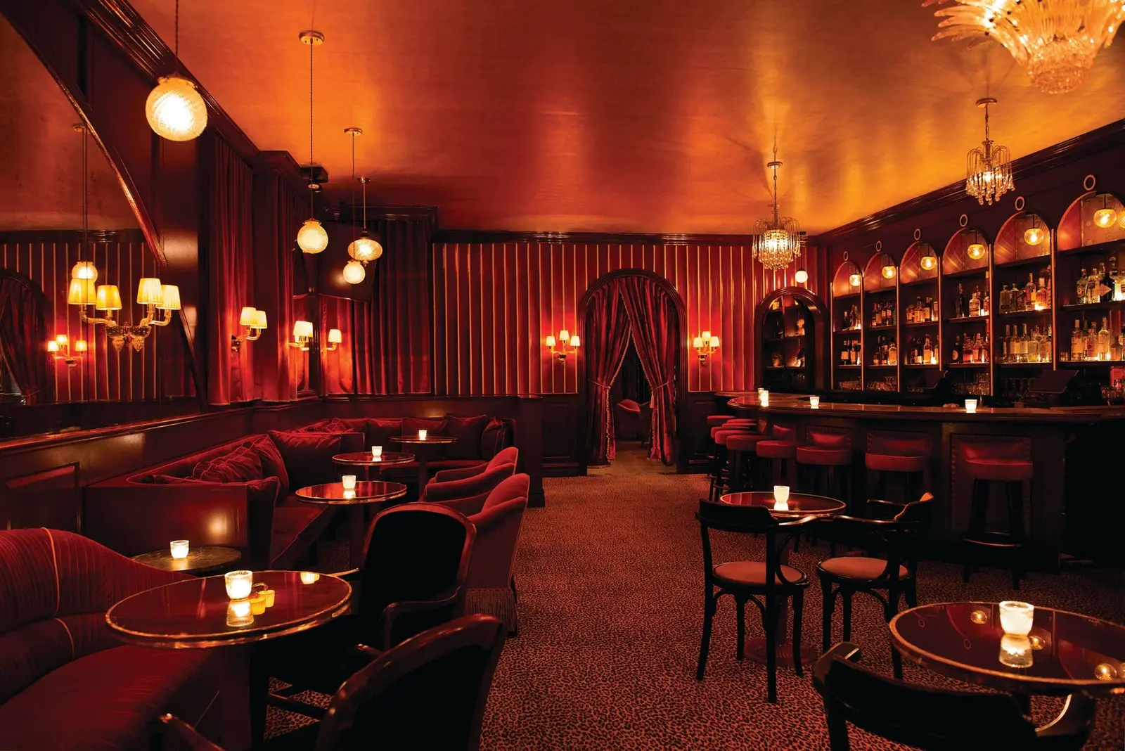 Intérieur du comedy club